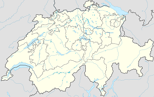Karte von Kanton Wallis mit Markierungen für die einzelnen Unterstützenden